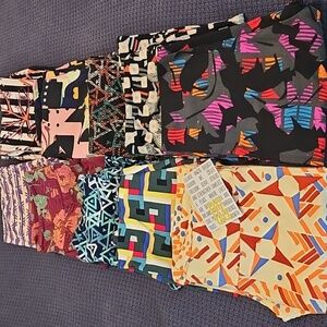 LulaRoe bundle 10 leggings OS NEW